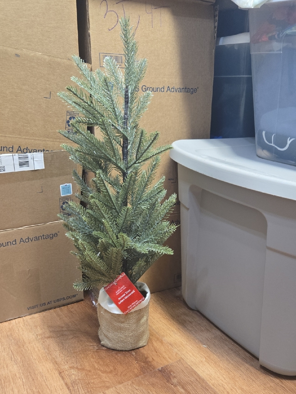 22" Ashland Artificial Mini Pine Tree in Green - Holiday Home Décor